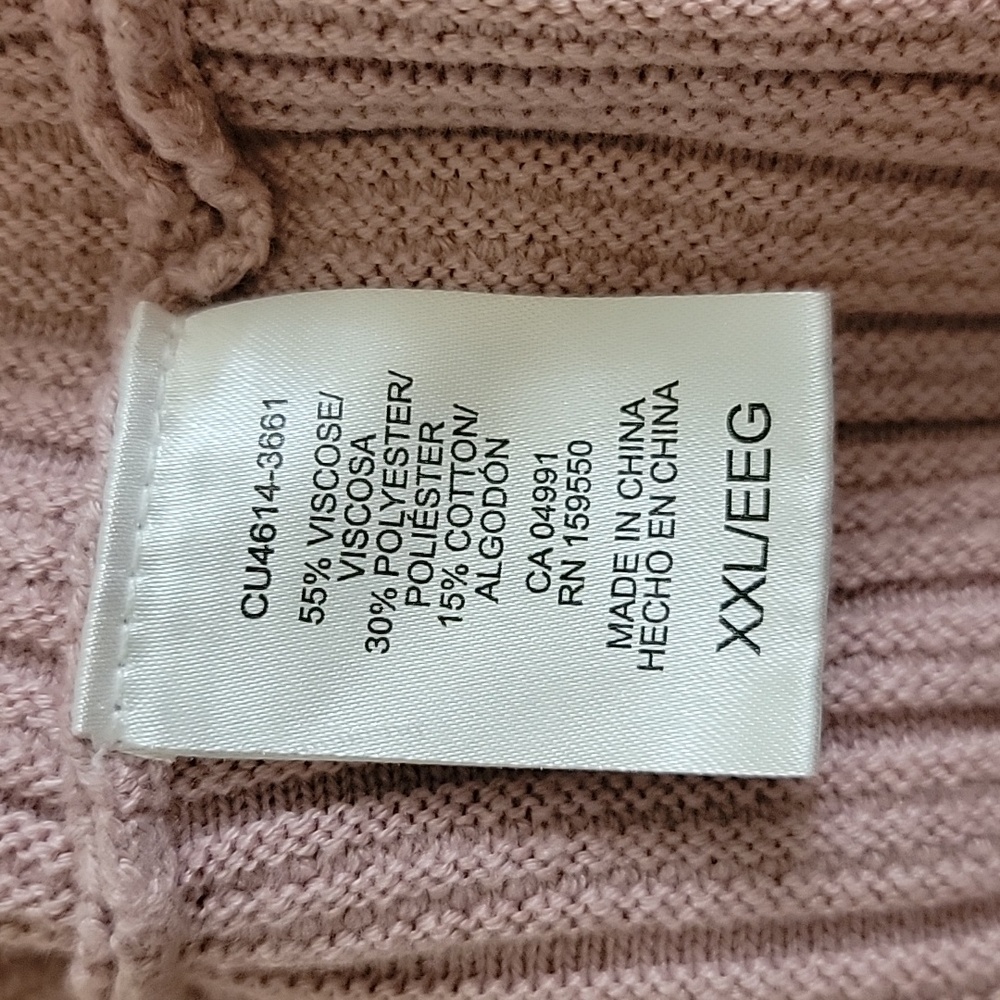 Hilary Radley V-Neck Sweater - Soft Pink - Picture 5 of 5